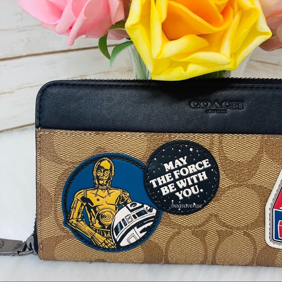 coach Star Wars special edition wallet khaki multi - Picture 7 of 8